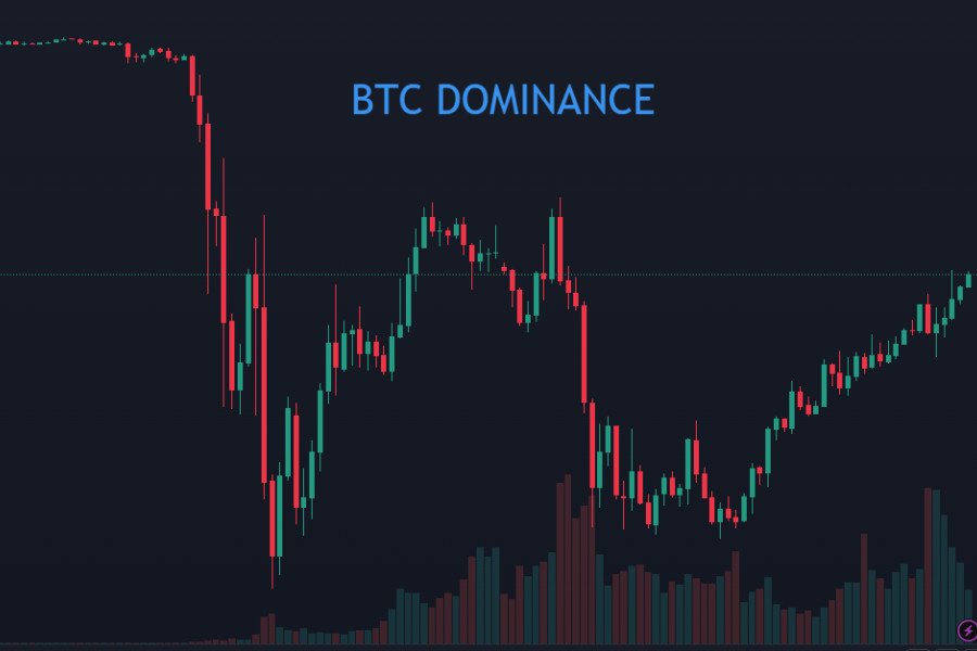 Bitcoin dominavimas: Kriptovaliutų rinkos lyderio įtaka ir perspektyvos