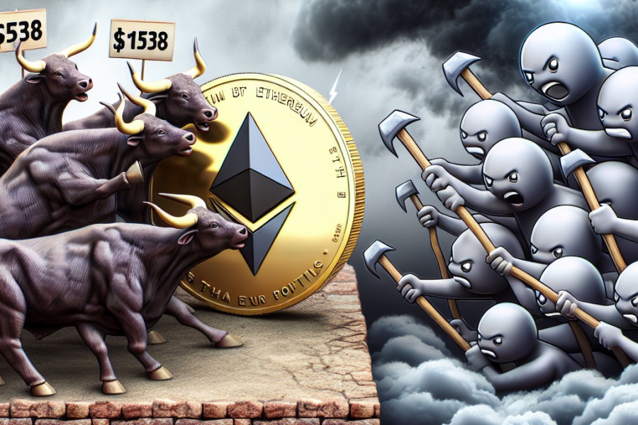„Ethereum“ (ETH) kainų perspektyva: ar „Bulls“ gins 1538 USD, ar susidurs su dar didesniu neigiamu poveikiu?